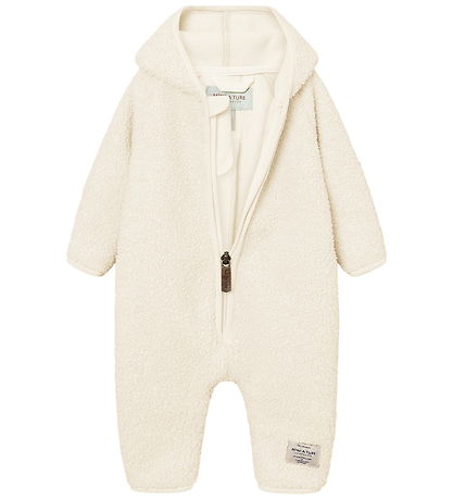Mini A Ture Fleece Suit - MatAdel - Angora Cream