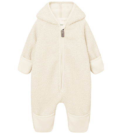 Mini A Ture Fleece Suit - MatAdel - Angora Cream