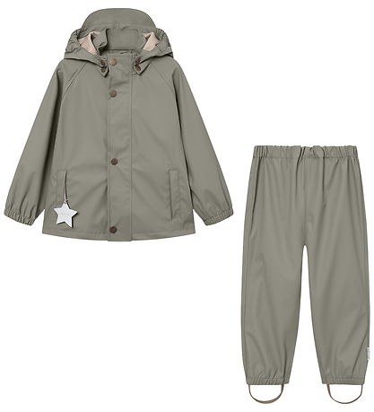 Mini A Ture Regenkleidung - PU - MatReinar - Vert