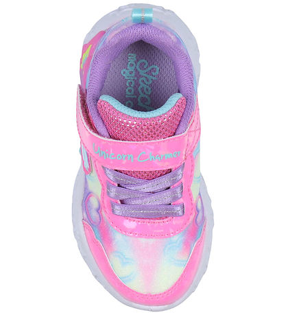 Chaussures av. Lumière Skechers - Unicorn Charme - Rose/Multi Chaussures av. Lumière Skechers - Unicorn Charme - Rose/Multi