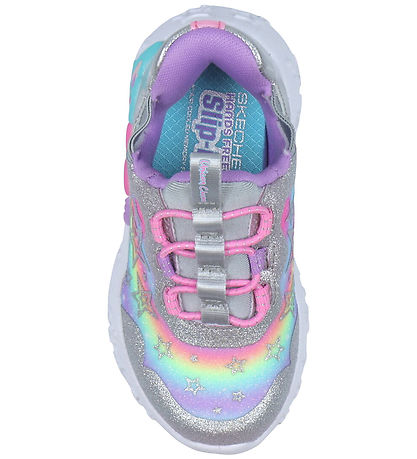 Skechers Skór M. Ljós - Unicorn Sjarma - Silfur/Multi
