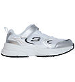 Shechers Shoes - Retro-Graph - White/Silver Shechers Shoes - Retro-Graph - White/Silver