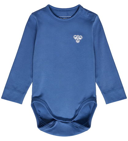 Hummel Romper l/s - hmlMini - Nederlands Blue Hummel Romper l/s - hmlMini - Nederlands Blue