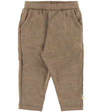 Joha Trousers - Wool/Silk - Beige Melange Joha Trousers - Wool/Silk - Beige Melange
