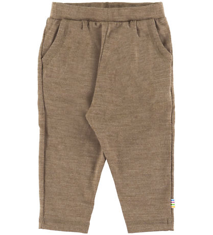 Joha Trousers - Wool/Silk - Beige Melange Joha Trousers - Wool/Silk - Beige Melange