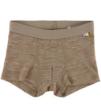 Joha Boxers - Wool/Silk - Beige Melange Joha Boxers - Wool/Silk - Beige Melange