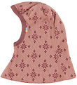 Joha Bivakmuts - 2-lag - Wol/Katoen - Rose m. Sneeuwvlokken Joha Bivakmuts - 2-lag - Wol/Katoen - Rose m. Sneeuwvlokken