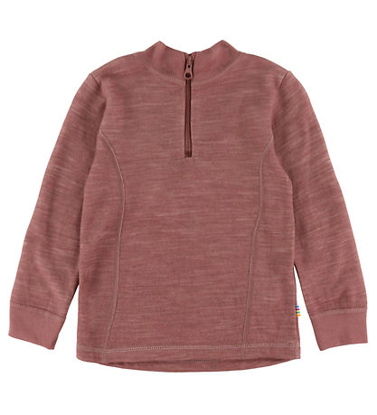 Blouse Joha - Laine/Bambou - Foncé Rose Blouse Joha - Laine/Bambou - Foncé Rose