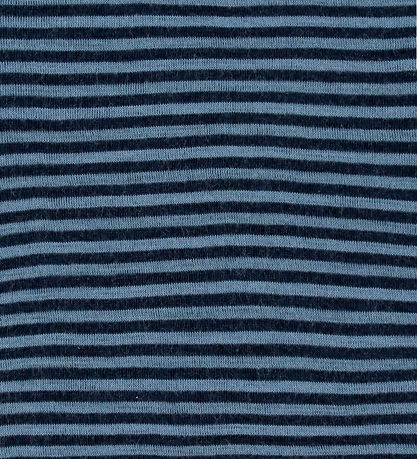 Joha Mittens w/o Thumb - Wool - Blue w. Stripes Joha Mittens w/o Thumb - Wool - Blue w. Stripes