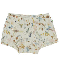 Joha Hipsters - Wool - Off White w. Flowers Joha Hipsters - Wool - Off White w. Flowers