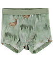 Joha Boxershorts - Ull - Grønn m. Skog Joha Boxershorts - Ull - Grønn m. Skog