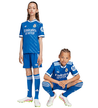 adidas Originals Shorts - Real Madrid 25/26 3. Set - Blue Bird