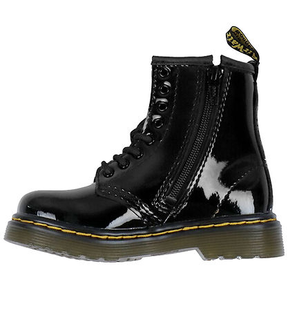 Dr. Martens Boots - 1460 T - Black Patent Lamper Dr. Martens Boots - 1460 T - Black Patent Lamper