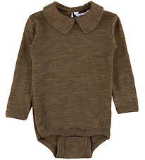 Joha Body l/ä - Wolle/Seide - Braun Meliert Joha Body l/ä - Wolle/Seide - Braun Meliert