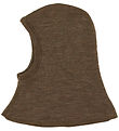 Cagoule Joha - Laine/Soie - 2 Couches - Marron Chiné Cagoule Joha - Laine/Soie - 2 Couches - Marron Chiné