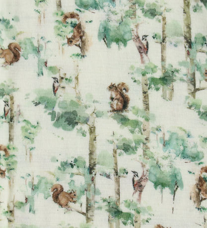 Joha Bivakmuts - Wol - 1-lag - Off White m. Bomen Joha Bivakmuts - Wol - 1-lag - Off White m. Bomen