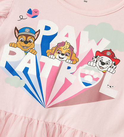 Name It Kleid - NmfPasdina - PawPatrol - Parfait Pink m. Glitzer Name It Kleid - NmfPasdina - PawPatrol - Parfait Pink m. Glitzer