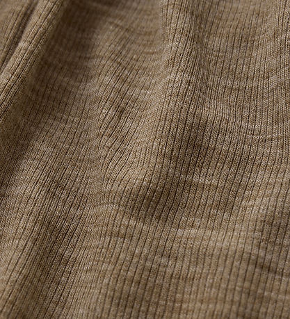CeLaVi Bodysuit l/s - Wool - Cocoa Cream