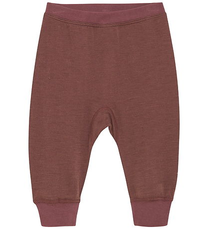 CeLaVi Trousers - Wool/Viscose - Harem - Brown
