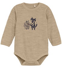 CeLaVi Body I/e - Ull - Savannah Tan m. Trykk CeLaVi Body I/e - Ull - Savannah Tan m. Trykk