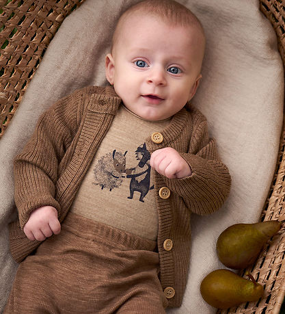 CeLaVi Cardigan - Wool - Cocoa Cream