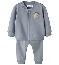 Name It Sweat Set w. Zipper - NbmVonne - Tradewin
