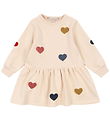 Robe Konges Sløjd - Lou Terry - Multi Heart Robe Konges Sløjd - Lou Terry - Multi Heart