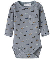 Name It Bodysuit l/s - NbmNooter - Tradewinds Name It Bodysuit l/s - NbmNooter - Tradewinds