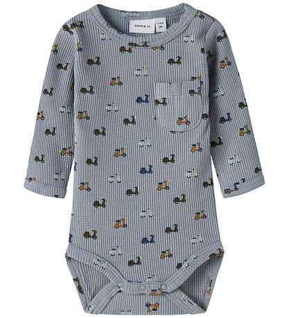 Name It Bodysuit l/s - NbmNooter - Tradewinds Name It Bodysuit l/s - NbmNooter - Tradewinds