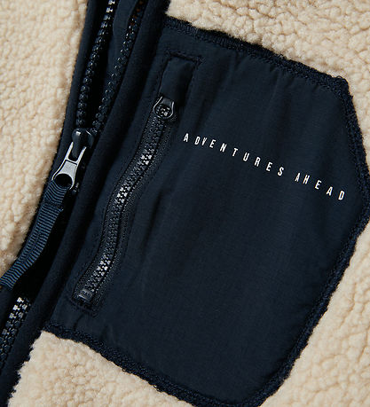 Veste polaire Name It - NknMattia - Moonbeam/Dark Sapphire Veste polaire Name It - NknMattia - Moonbeam/Dark Sapphire