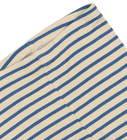 Leggings Petit Piao - Rib - Modal - Vrai Marine/Off White Leggings Petit Piao - Rib - Modal - Vrai Marine/Off White