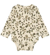 Petit Piao Bodysuit l/s - Oak Petit Piao Bodysuit l/s - Oak