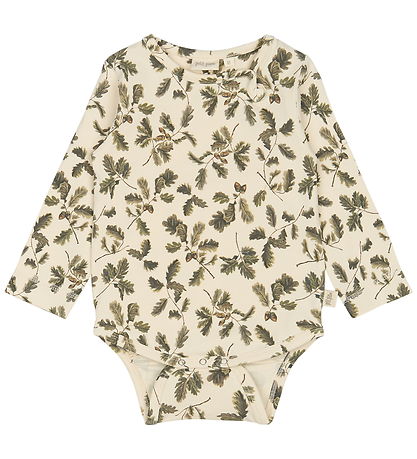 Petit Piao Bodysuit l/s - Oak
