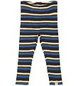 Petit Piao Leggings - Rib - Modal - True Navy/Multi Stripe Petit Piao Leggings - Rib - Modal - True Navy/Multi Stripe
