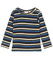 Petit Piao Blouse - Rib - Modal - True Navy/Multi Stripe Petit Piao Blouse - Rib - Modal - True Navy/Multi Stripe