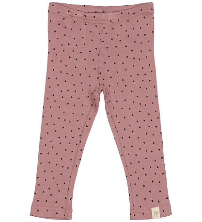 Petit Piao Leggingsit - Joustinneule - Modal - Nostalginen Rose/