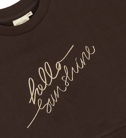 Petit Piao Sweatshirt - Kaffeebohne