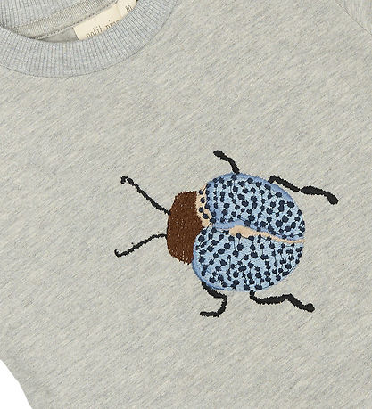 Petit Piao Sweatshirt - Light Grey Melange