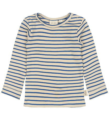 Petit Piao Blouse - Rib - Modal - True Navy/Off White Petit Piao Blouse - Rib - Modal - True Navy/Off White