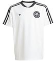 adidas Originals Stuttermabolur - Hvítt M. Svart adidas Originals Stuttermabolur - Hvítt M. Svart
