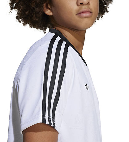 adidas Originals T-Shirt - Weiß m. Schwarz