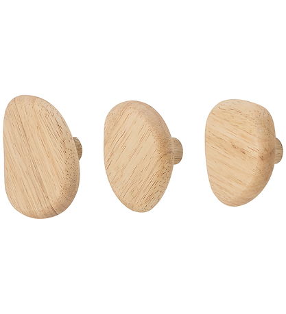 Bloomingville Wall Hooks - Conor - 3 pcs - Natural