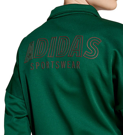 adidas Performance Cardigan - House Of Tiro - Dark Green/Core Wh adidas Performance Cardigan - House Of Tiro - Dark Green/Core Wh