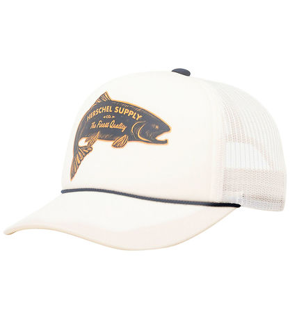 Herschel Cap - Marina Mesh - Vintage White Herschel Cap - Marina Mesh - Vintage White