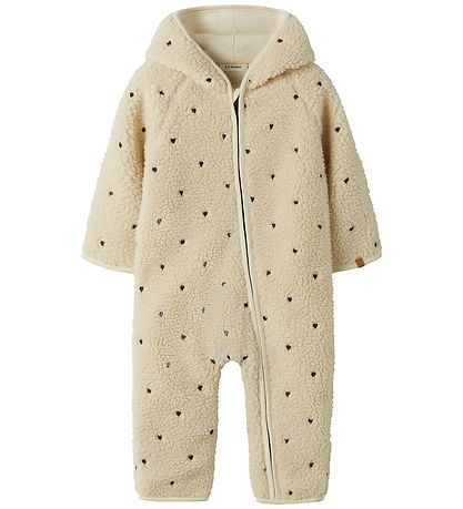 Lil' Atelier Útigalli - Teddy - NbnNalo Loose - Turtledove/Hear