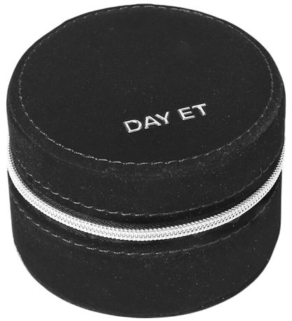 DAY ET Trinket Box - Z Jewelry Zip Round Small - Black