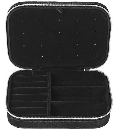 DAY ET Trinket Box - Q Jewelry Zip Box - Black