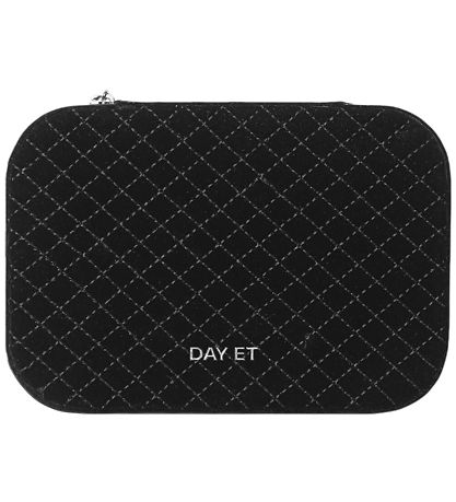 DAY ET Trinket Box - Q Jewelry Zip Box - Black