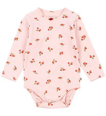 Konges Sløjd Bodysuit l/s - GOTS - Pink Pink Konges Sløjd Bodysuit l/s - GOTS - Pink Pink