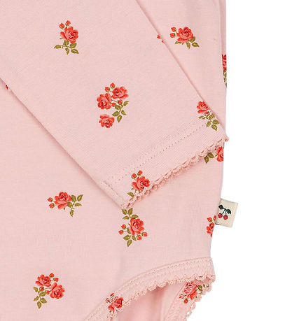 Konges Sløjd Bodysuit l/s - GOTS - Pink Pink